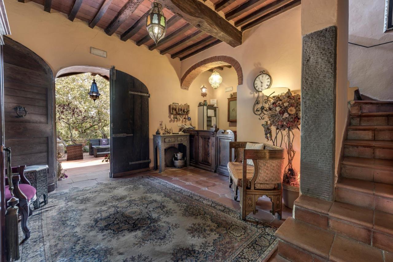 Villa Poggio Di Gaville Meleto Eksteriør bilde